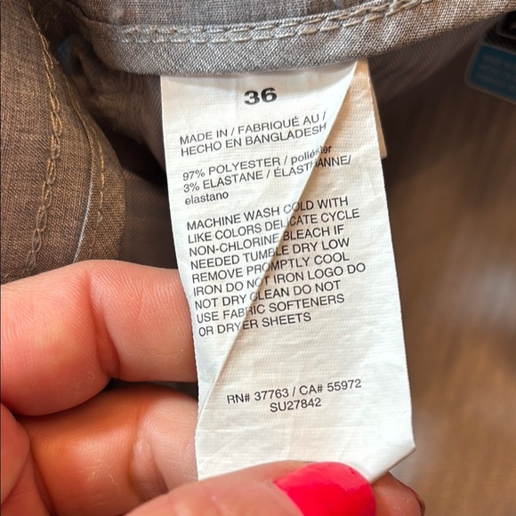 PGA Tour Golf Shorts Mens Size 36 gray - Picture 6 of 6